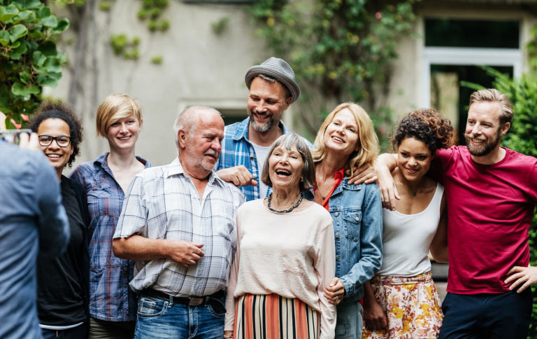 A group of travellers