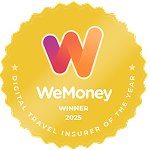 WeMoney award Winner for digital travel insurer of the year 2024